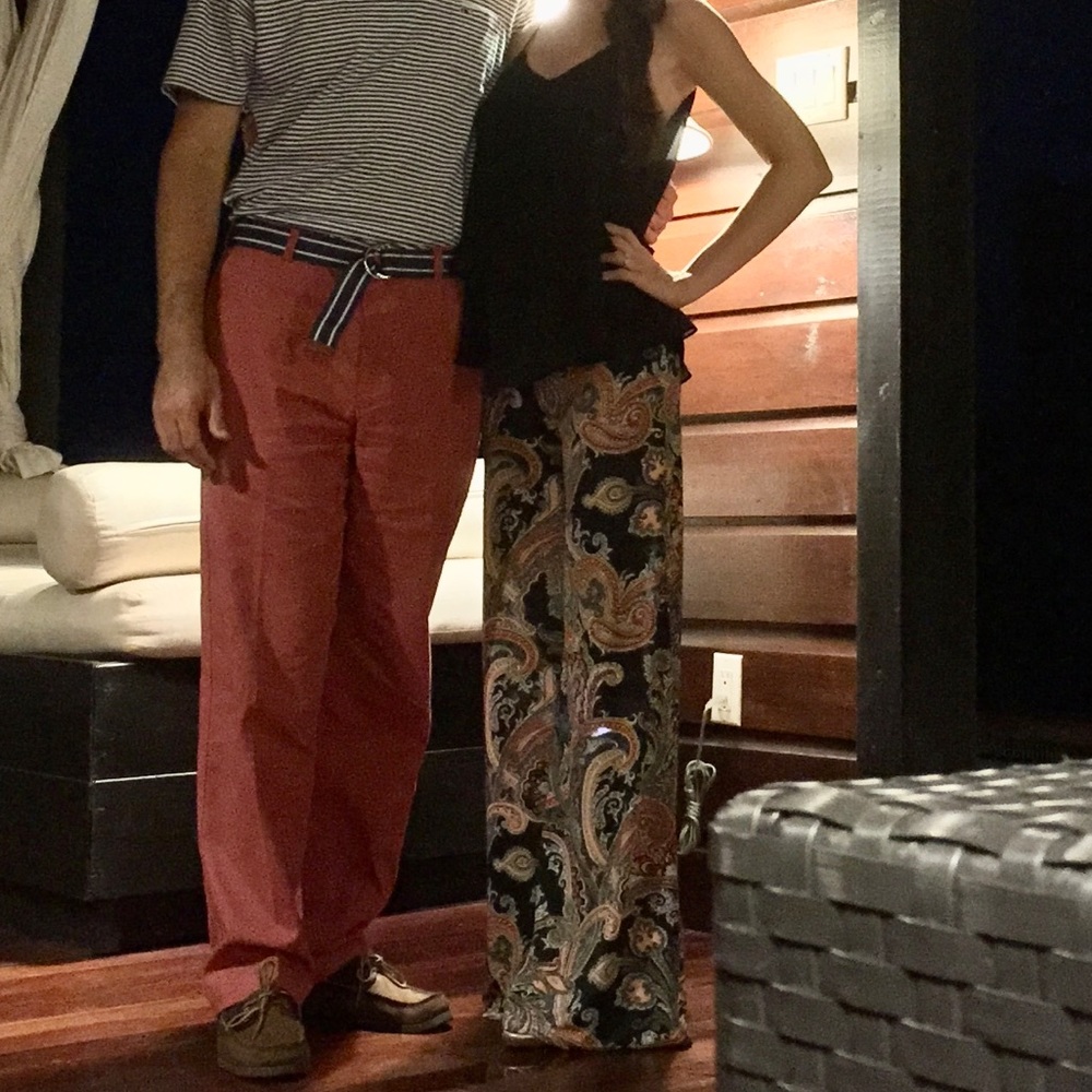 Wide leg pants